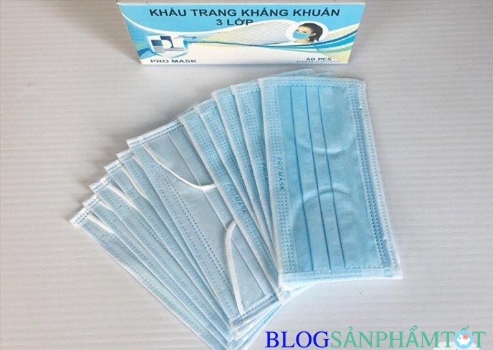 Khẩu Trang Y Tế Thông Thường Loại 1 Lớp Đến 3 Lớp