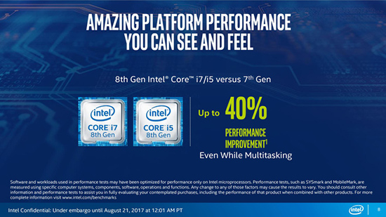Đánh giá CPU Core i7 thế hệ thứ 8 của intel